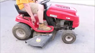 Huskee LT 4200 Lawn Tractor 42 Cut Online at Tays Realty Auction LLC
