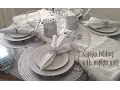 Napkin Folding w Napkin rings