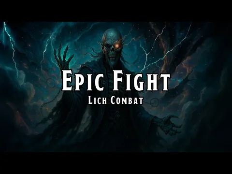 Epic Fight: Lich Combat | D&D/TTRPG Battle/Combat/Fight Music