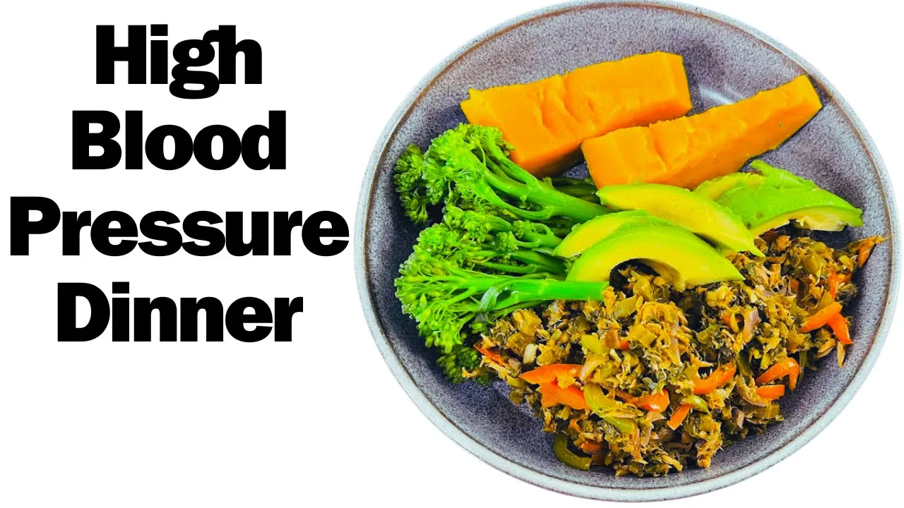 How to make a delicious! High blood pressure dinner