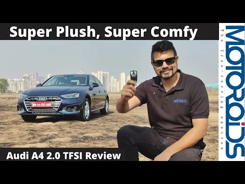 2021 Audi A4 Facelift India Review | Hindi | Plush Ride, Great Efficiency | Motoroids