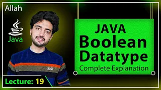 Lec 19 Java Boolean Datatype Complete Overview with Real Examples Java Boolean Data Type Urdu