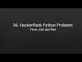 36 HackerRank Python Problem Floor Ceil and Rint