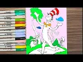 The Cat In The HAT Coloring Pages