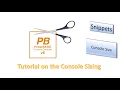 PowerBasic Snippets - Tutorial on Console Sizing and printing