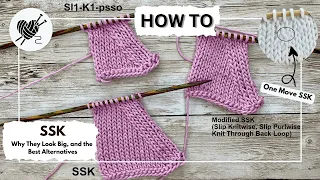 How to Knit SSK Decreases Tips Tricks and Alternatives for Perfect Results