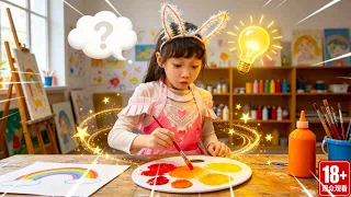 【斗罗大陆】调皮弟弟把颜料拿走，聪明的舞桐居然这样做！赢下了鱿鱼游戏！#斗罗大陆  #唐三#小舞  #唐舞桐