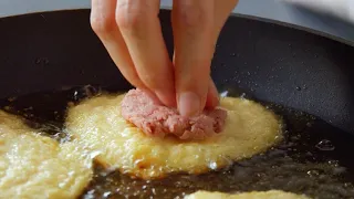 ¡Tienes que probar estas TORTITAS de PATATA rellenas! 🥔 😋