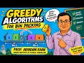 Greedy Algorithms for Bin Packing Part 1 Next Fit and First Fit