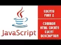Java Script Events Part 2 Lecture 18