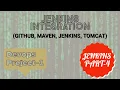 Jenkins integration integrating Jenkins Maven GitHub and Tomcat project1 mymt15