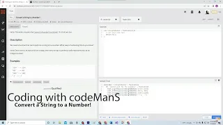 Codewars 8 kyu Convert a String to a Number JavaScript