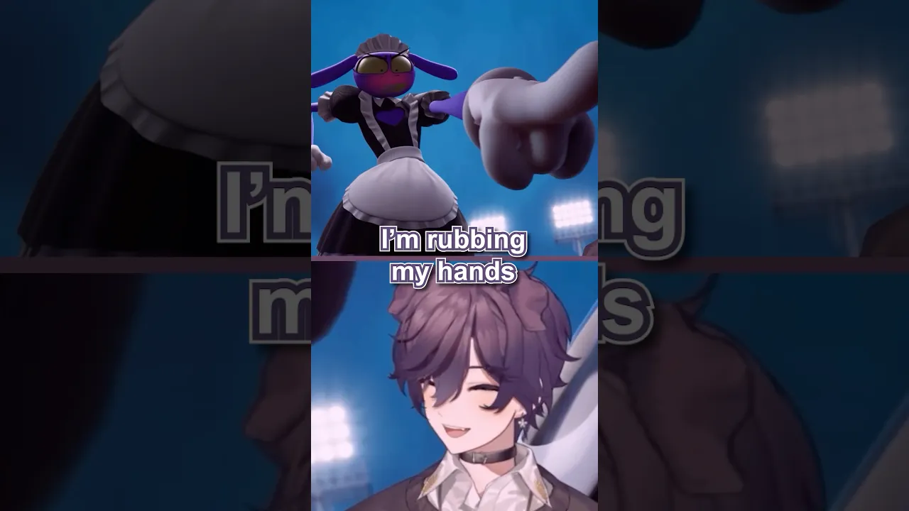 Bunny boy makes dog boy act up
