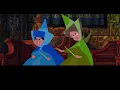 Disney Sleeping Beauty (1959) Maleficent Makes Aurora Touch The Spinning Wheel