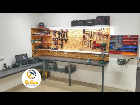 Download MP3 DIY Dream Workshop Garage - Transforming an old room into a Man Cave with using Parkside Tools