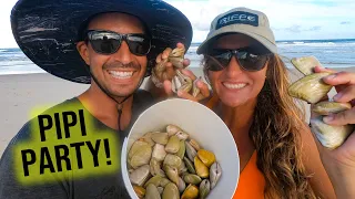 EAT THE BAIT! Pipi Pasta Harvest & Cook (Sailing Popao) Ep.85