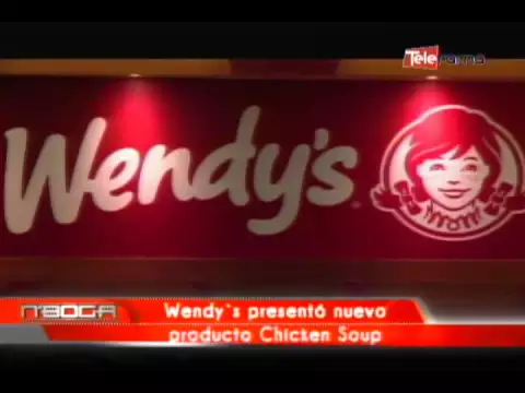 Wendy´s presentó nuevo producto Chicken Soup