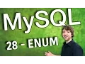 MySQL 28 - ENUM