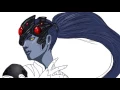 Drawing Widowmaker Overwatch time lapse