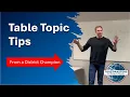 Download Lagu How to Answer a Toastmasters Table Topic
