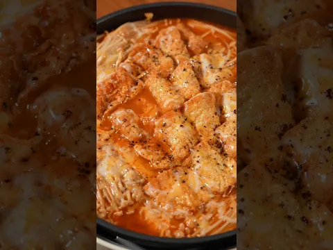 Spicy Enoki & Fried Tofu.