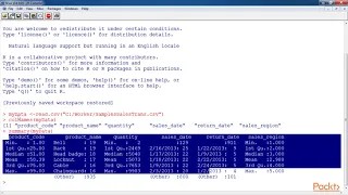 Statistics for Data Science Data Analysis packtpub com