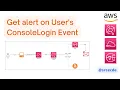 How to get alert when any user login into AWS console