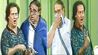 محمد نجم جنن حسن مصطفي وخلاه يفقد اعصابه ومش قادر يمسك نفسه من الضحك 