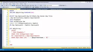 Microsoft SQL Server Development Part 9 Dynamic SQL 4 in SQL Server