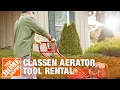 How to Use a Classen Self-Propelled Aerator Rental The Home Depot