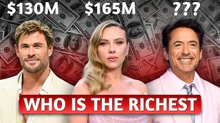 Top 10 Richest Marvel Actors and Their Net Worth in 2025