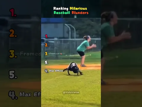 Ranking Hilarious Baseball Blunders #usa