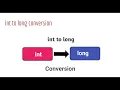 Download Lagu int to long conversion in java | Can we convert int to long in Java