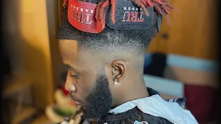 Haircut tutorial Mid Drop Fade with dreads