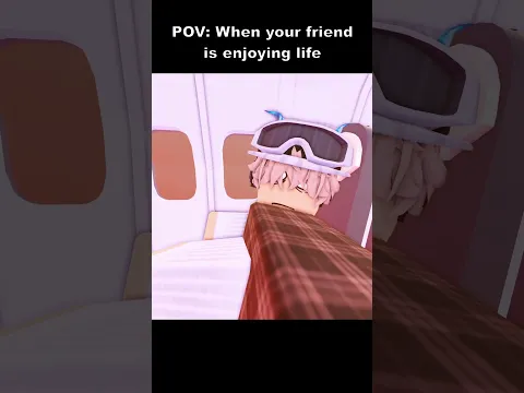 Bro is actually enjoying life #RobloxAnimation #shorts #short #memes #roblox