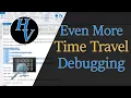 More Advanced time travel debugging by stepping forwards and backwards with WinDBG
