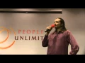 Roen Horn Speaks at People Unlimited
