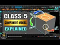 VERY EASY Class05 Component Modes Face Vertex Edge DETAILED Maya