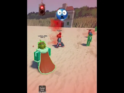 Bacon helped in squidgame red green light #roblox#shorts