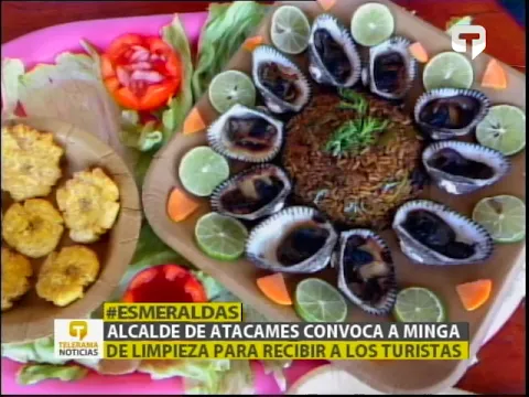 Alcalde de Atacames convoca a minga de limpieza para recibir a los turistas