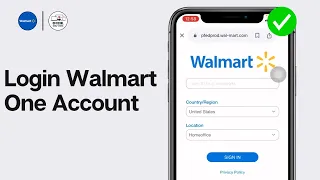 How to Login Walmart One Account 2026 OneWalmart Login Guide