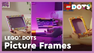 Aesthetic Picture Frame Builds | LEGO® DOTS #Shorts