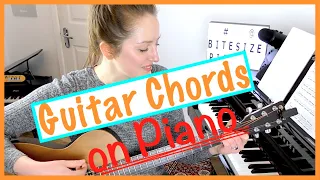 Download Guitar strumming on the Piano [chords \u0026 rhythm] MP3