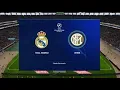 REAL MADRID VS INTER 2-0 CHAMPIONS LEAGUE HIGHLIGHTS