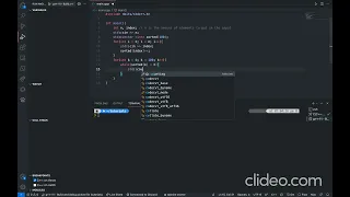 Counting Sort Implementation Hackerrank