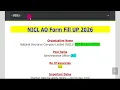 NICL AO Form Fill Up 2026 ✅ NICL Administrative Officer Form Fill Up 2026 Kaise Bhare Apply Online