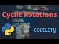 Codility CyclicRotation Python