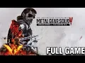 Metal Gear Solid V Longplay Walkthrough Ground Zeroes The Phantom Pain Full Gameplay