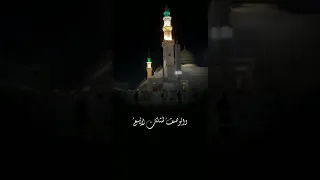 قد مال وحن لك الجذع يارسول الله ﷺ 