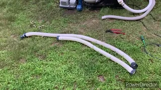 Pool filter hose upgrade